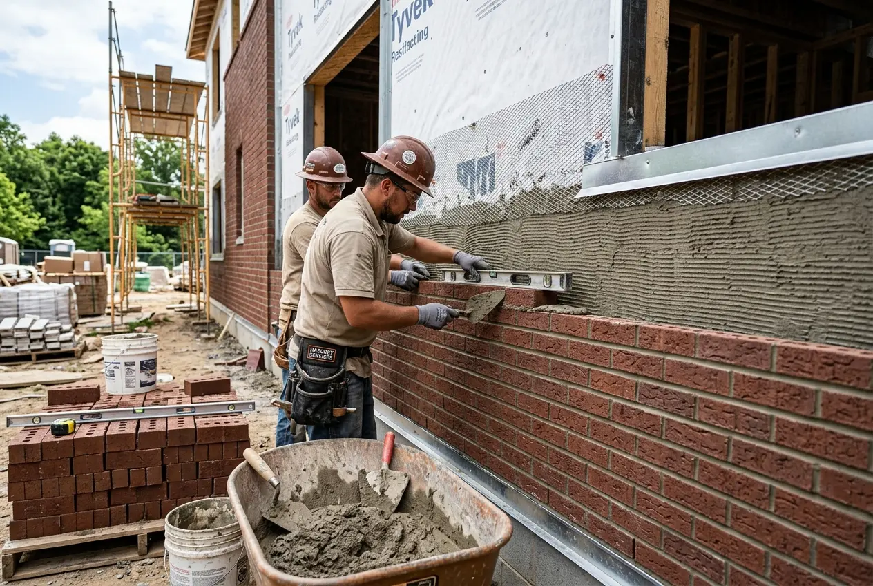 Brick Veneer Installation